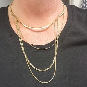 Stella & Dot Jewelry - Gold tone multi layer necklace Stella & Dot Jewelry - Gold tone multi layer necklace